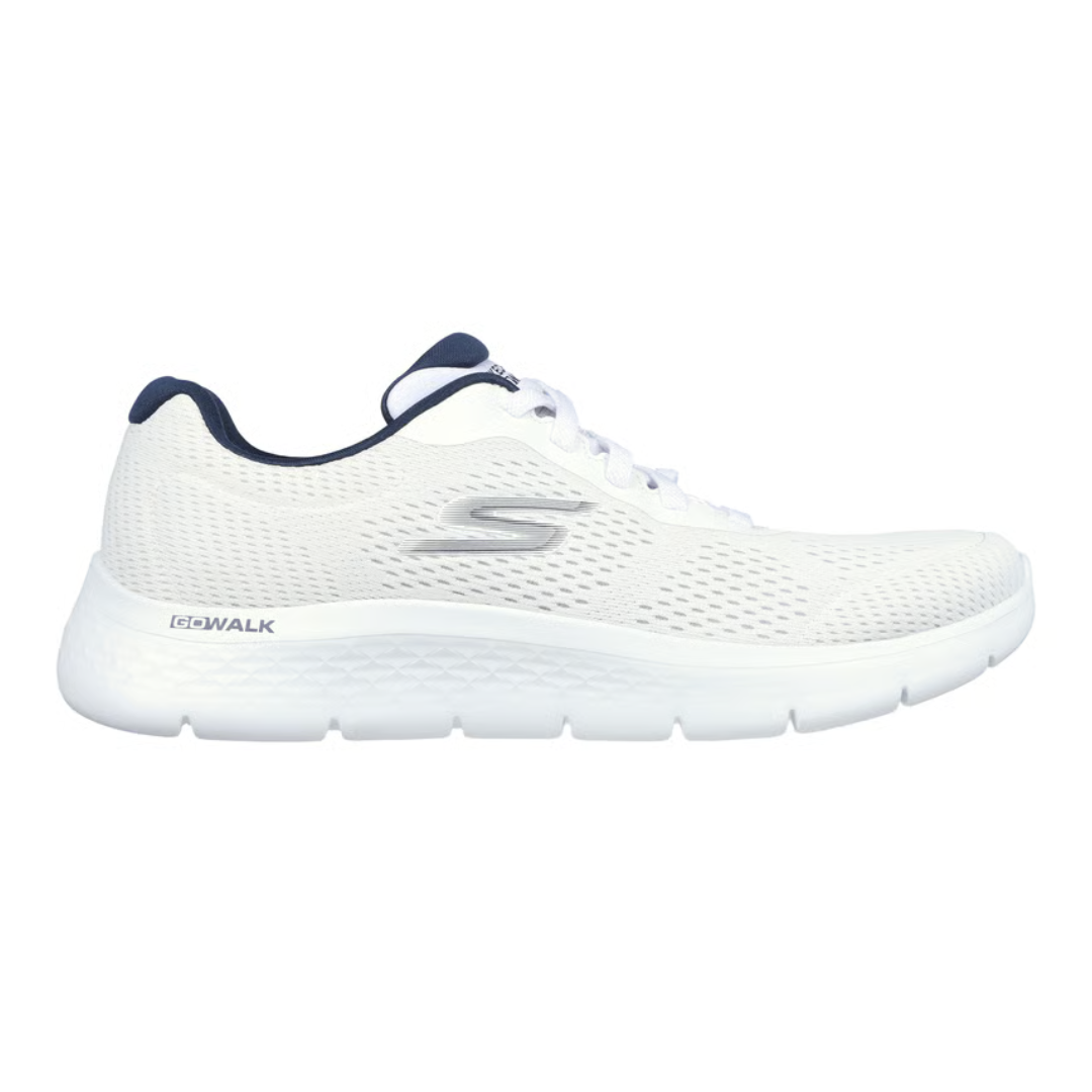 Skechers Go Walk Flex Remark Trainer 216486 — White/Navy