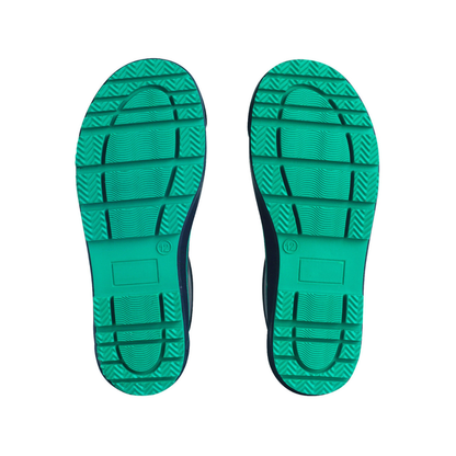 Start-Rite Little Puddle Welly — Navy Dinosaur