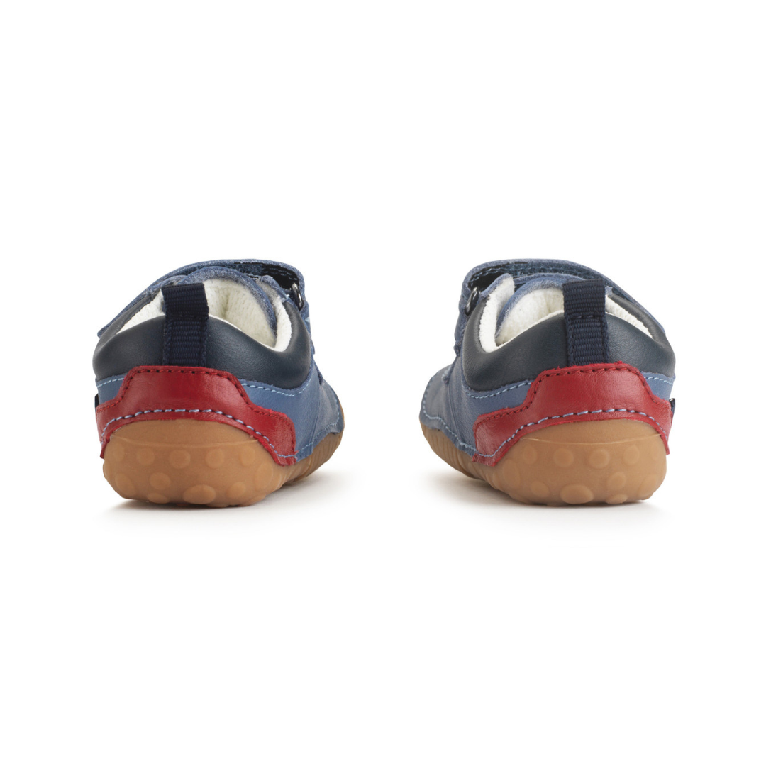 Start-Rite Zap — Denim Blue Leather/Suede