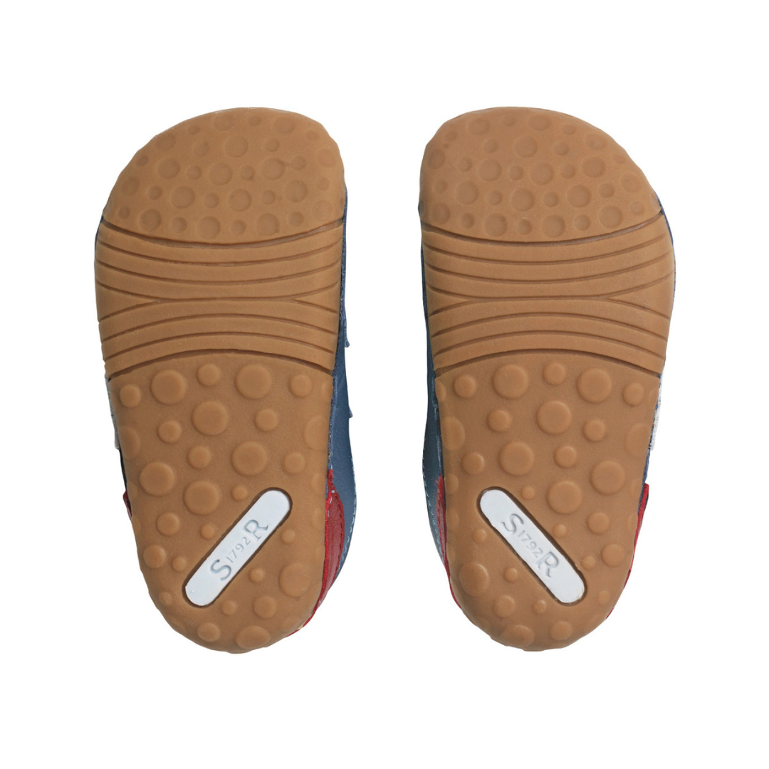 Start-Rite Zap — Denim Blue Leather/Suede