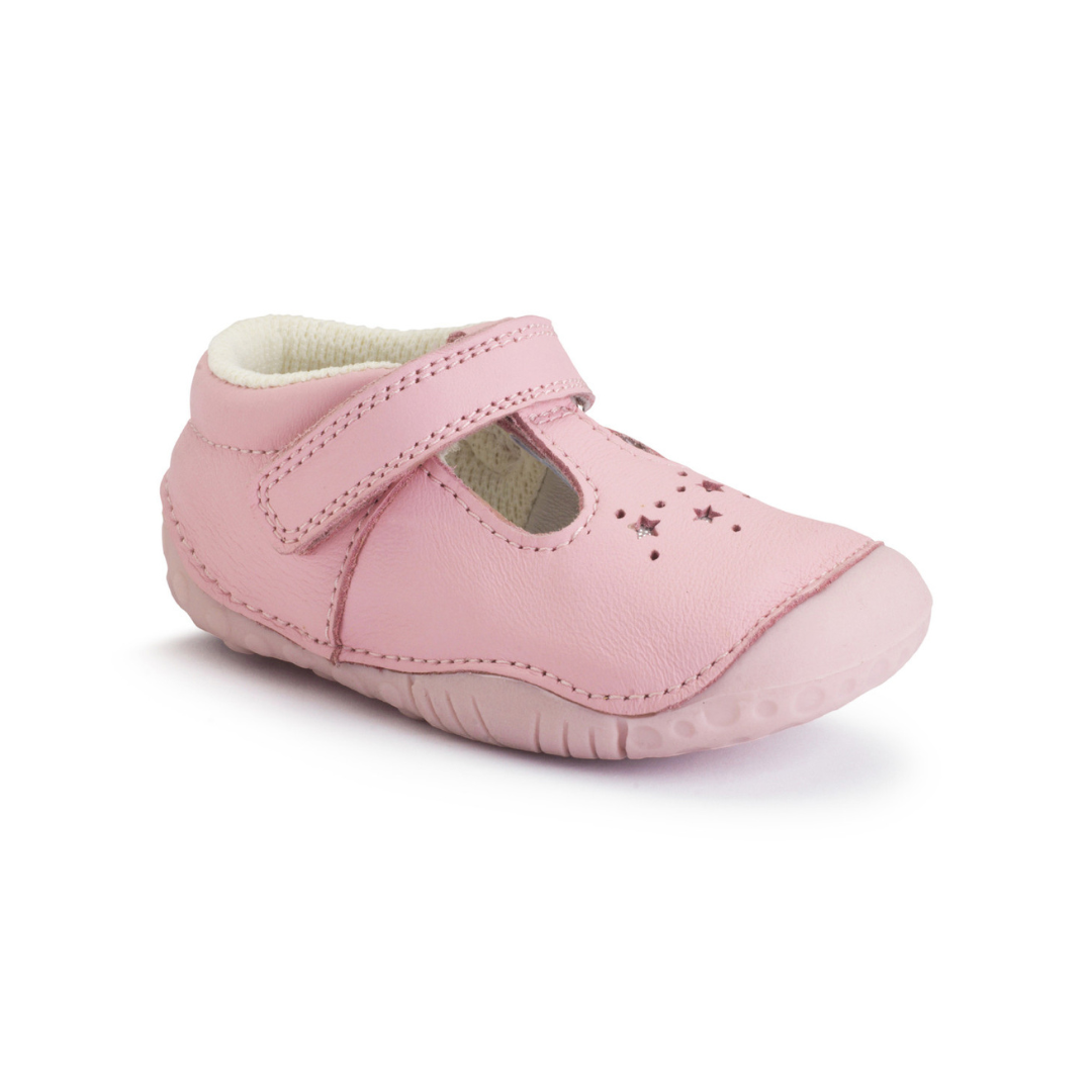 Start-Rite Tumble Leather Pre-Walker — Sugar Pink