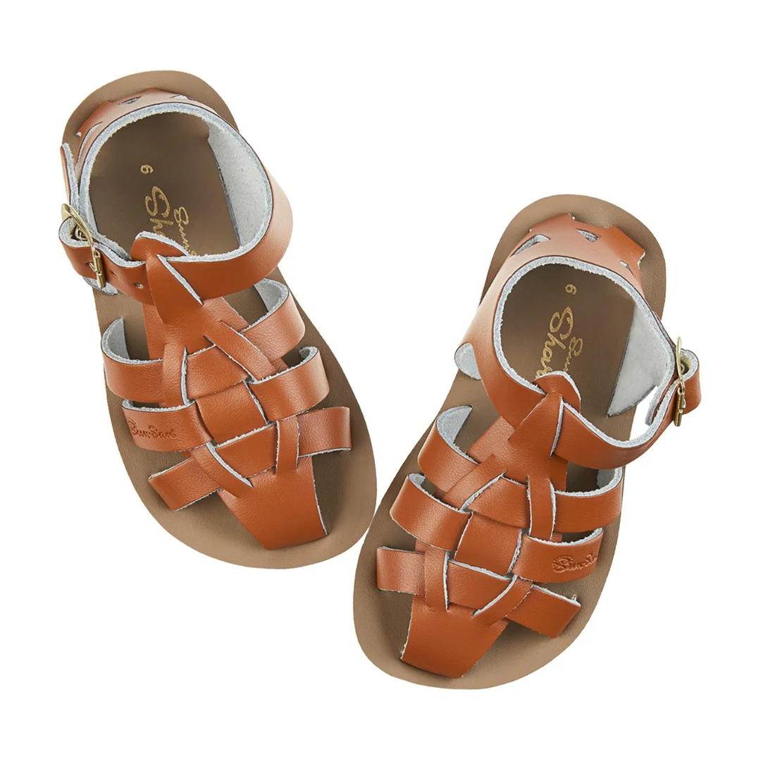 Sun-San Shark Sandal — Tan