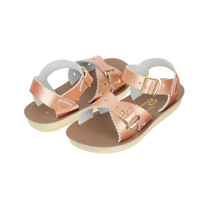 Sun-San Sweetheart Water Sandals — Rose Gold