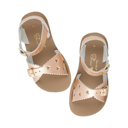 Sun-San Sweetheart Water Sandals — Rose Gold