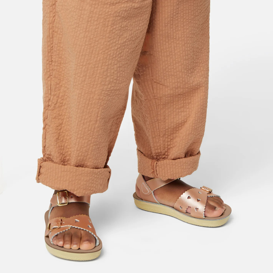 Sun-San Sweetheart Water Sandals — Rose Gold