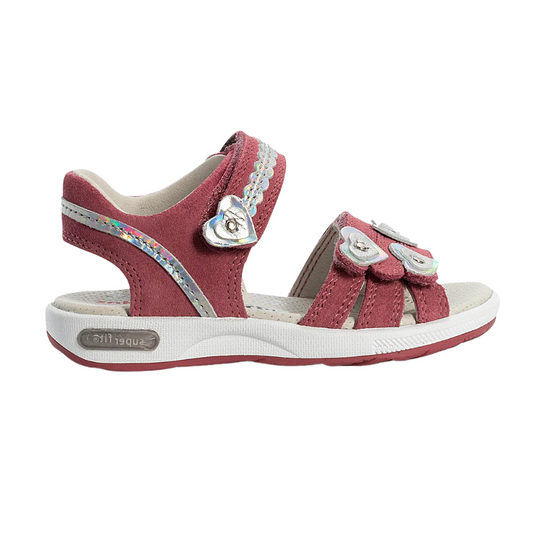 Superfit Emily Open Sandal 1-006133  — Pink/Silver