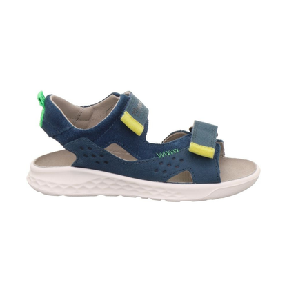 Superfit Lagoon Midi Sandal 1-001041 — Blau/Gelb