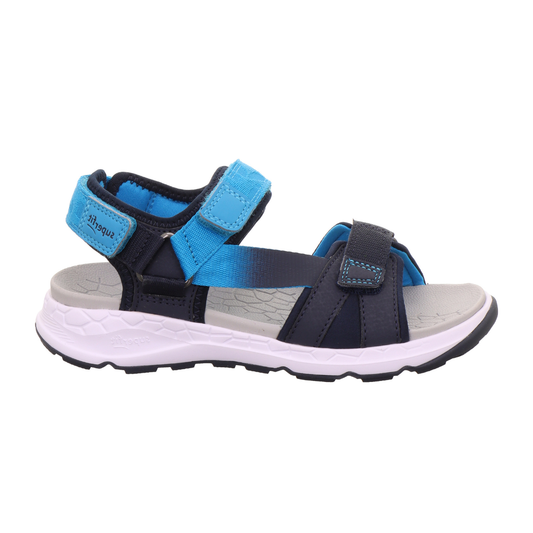 Superfit Criss Cross Open Sandal 000580/000583 — Blue/Turquoise