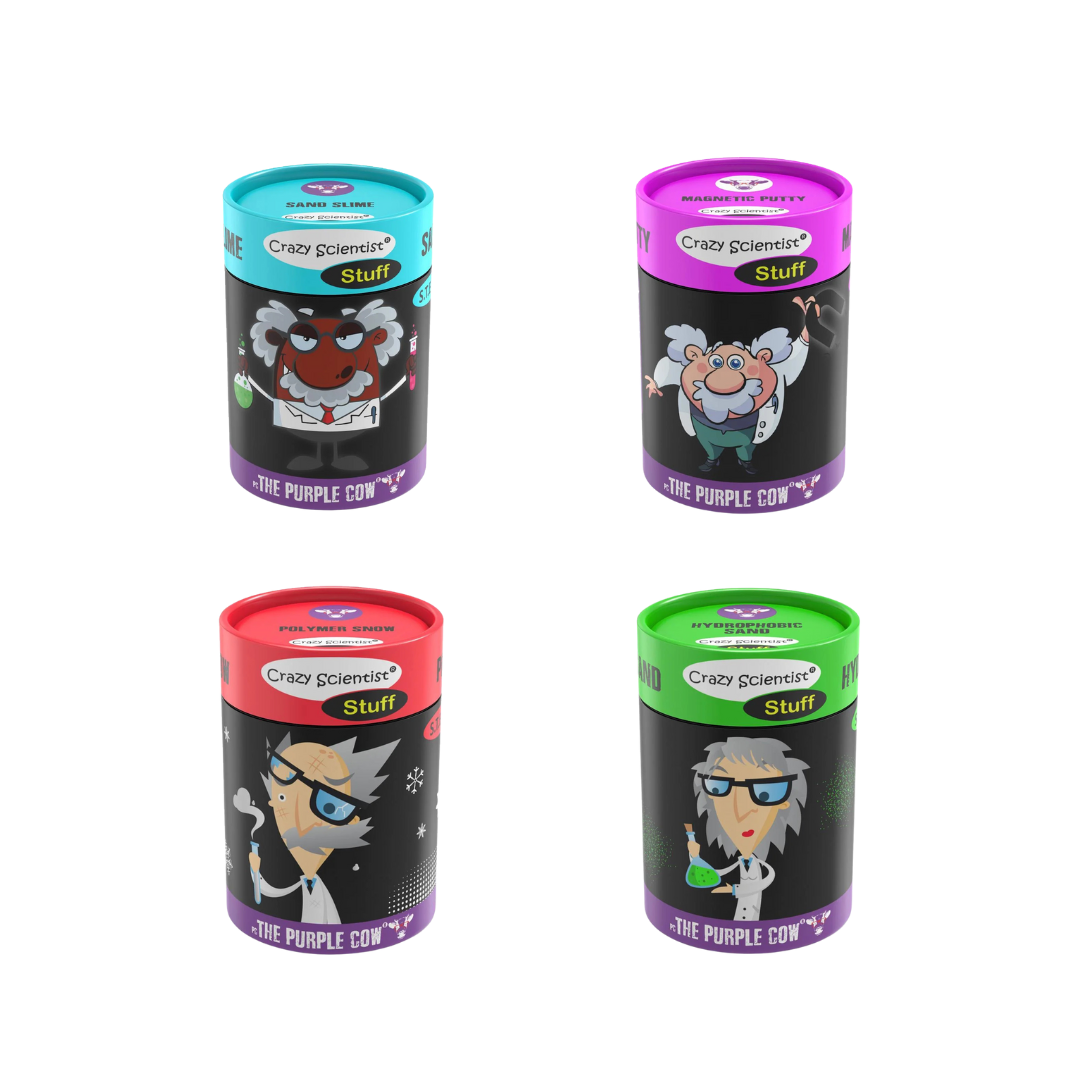 The Purple Cow Crazy Scientist Stuff