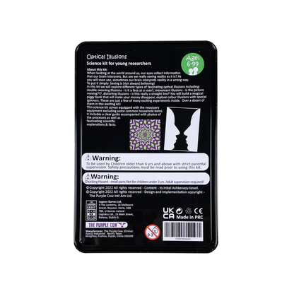 The Purple Cow The Crazy Scientist - Optical Illusions