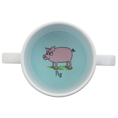 Tyrrel Katz Two Handed Toddler Sippy Cup - Farm