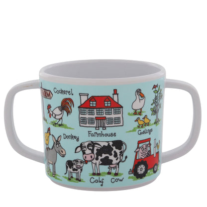 Tyrrel Katz Two Handed Toddler Sippy Cup - Farm