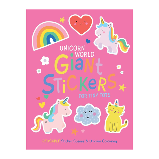 Unicorn World Giant Stickers For Tiny Tots