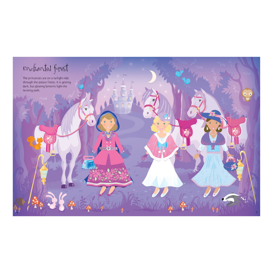 Usborne Sticker Dolly Dressing - Princesses