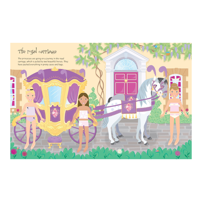 Usborne Sticker Dolly Dressing - Princesses