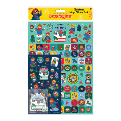 WSC  Adventures of Paddington  Christmas Mega Sticker Pack