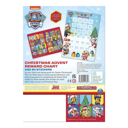 WSC Paw Patrol Christmas Reward Chart