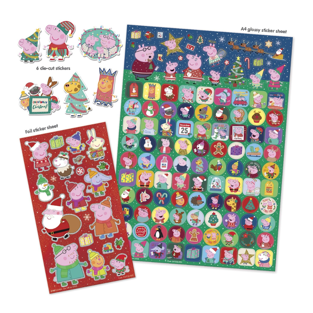 WSC Peppa Pig Christmas Mega Sticker Pack