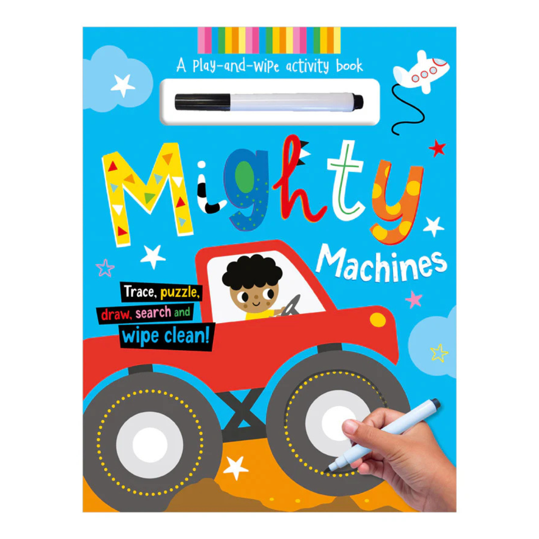 WSC Play & Wipe - Mighty Machines