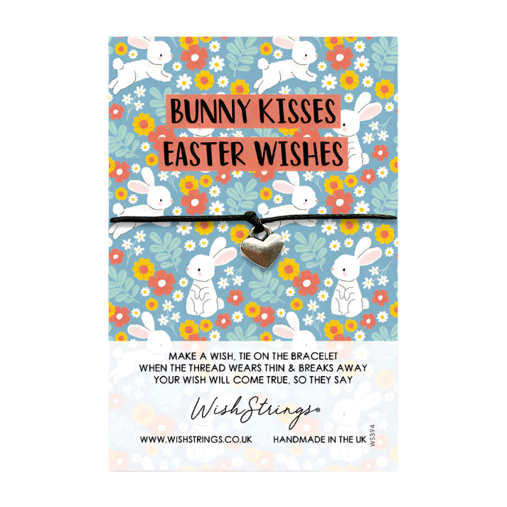 Wish Strings Bracelet - Bunny Kisses Easter Wishes