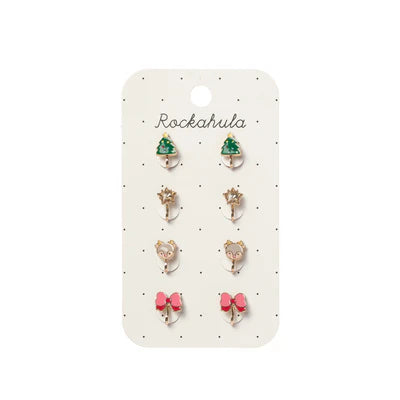 Rockahula Jolly Christmas Clip On Earrings
