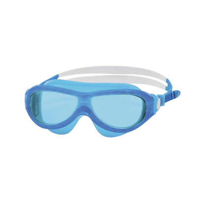Zoggs Phantom Junior Mask Blue White Tint Blue 6-14yrs