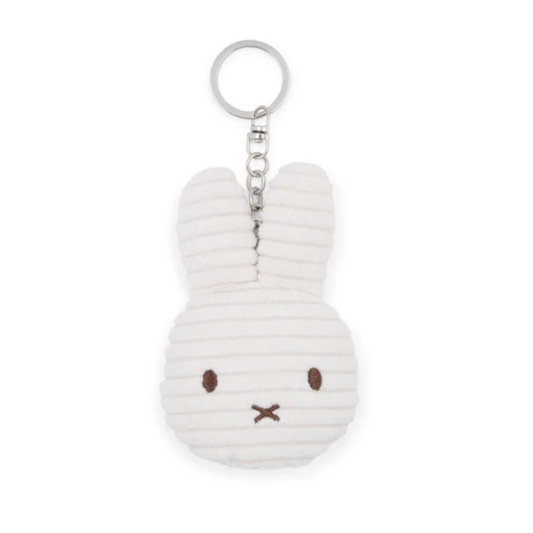 Miffy Flat Keychain Eco Corduroy 10cm - 4"