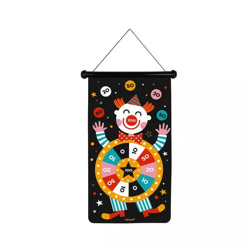 Janod J02074 Magnetic Dart Game - Circus