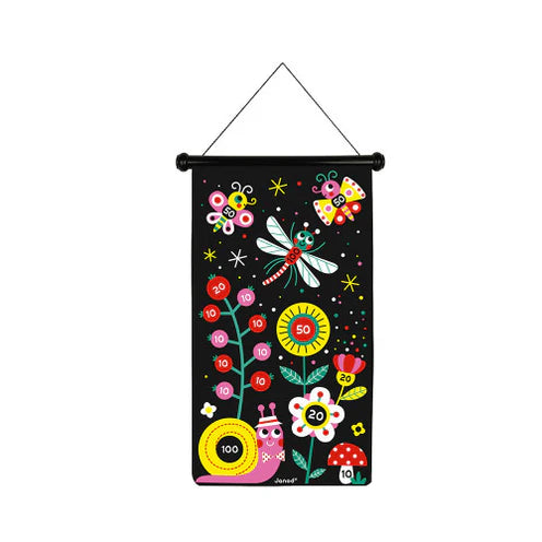 Janod J02075 Magnetic Dart Game - Garden