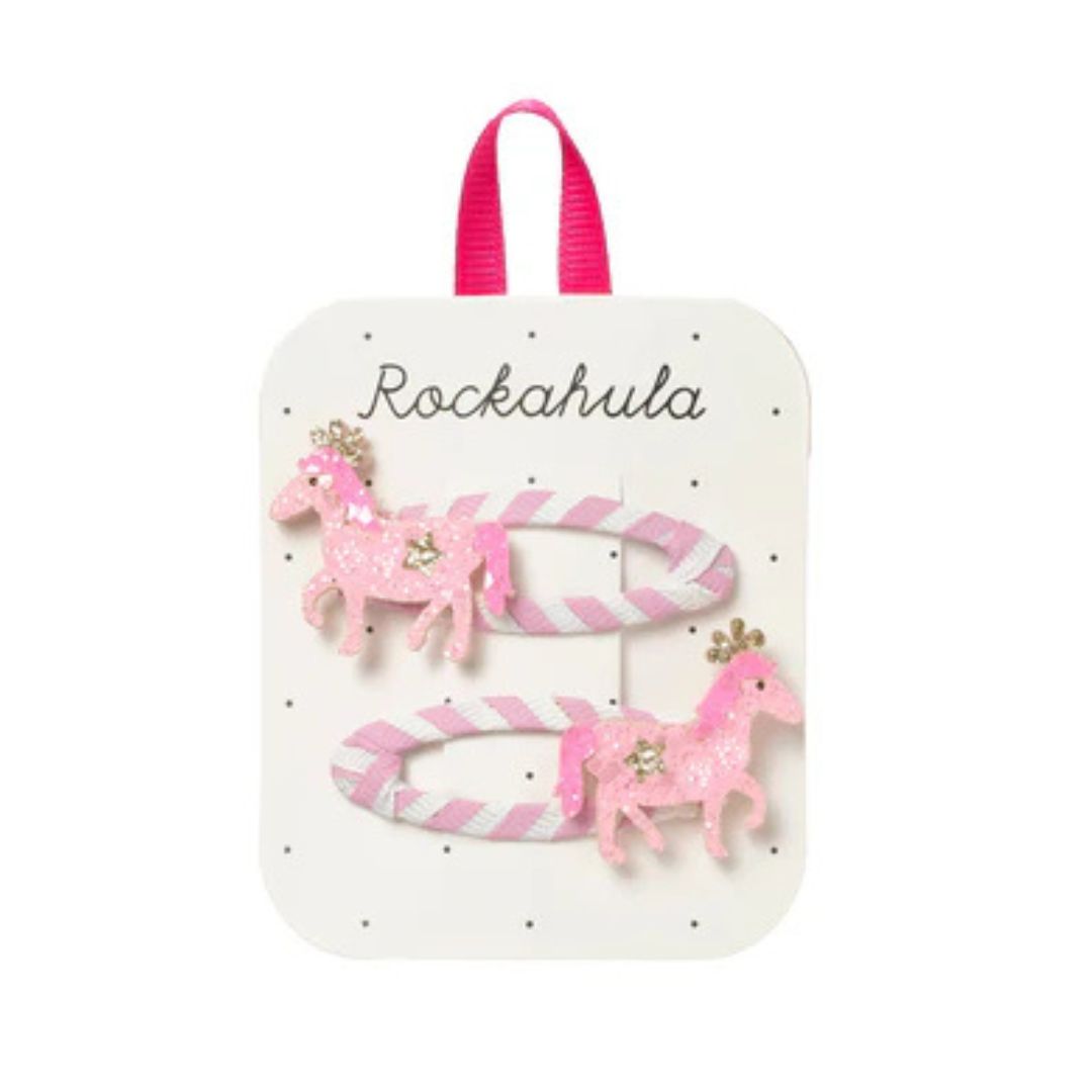 Rockahula Pink Pony Clips