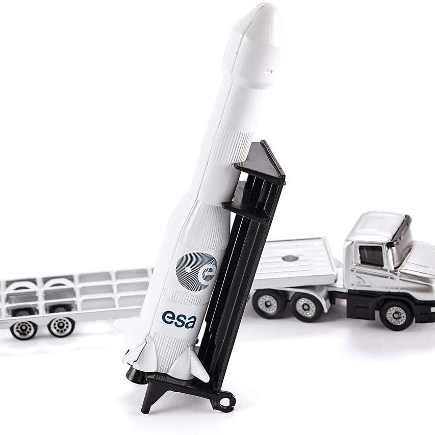 Siku 1614 Low Loader With Rocket